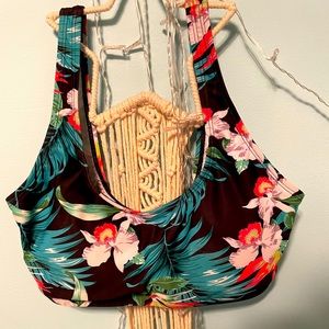 Bikini sports bra top